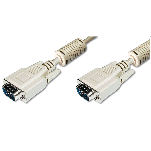Assmann VGA kábel D-Sub (Male) - D-Sub (Male) összekötő 1.8m (AK-310103-018-E)