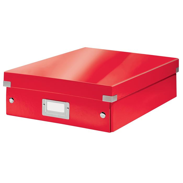 Leitz Click & Store WOW Armadietto portaoggetti Rettangolare Polipropilene (PP) Rosso