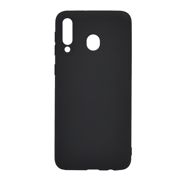 Szilikon telefonvédő (matt) FEKETE [Samsung Galaxy M30 (SM-M305F)] (5996457871551)