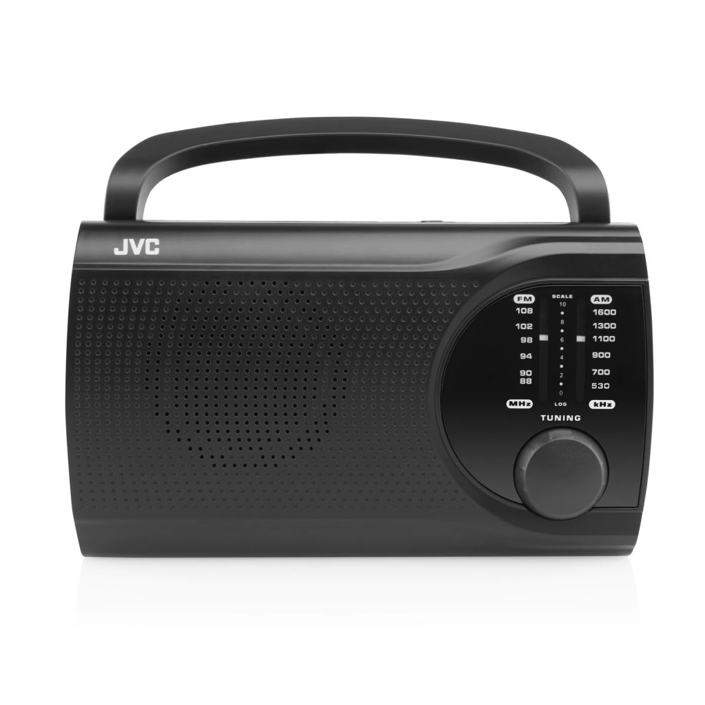 JVC RA-E321B hordozható FM rádió fekete (RA-E321B)