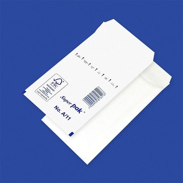  Office Products Koperty samoklejące z folią bąbelkową OFFICE PRODUCTS, HK, A11, 100x165mm/120x175mm, 10szt., białe