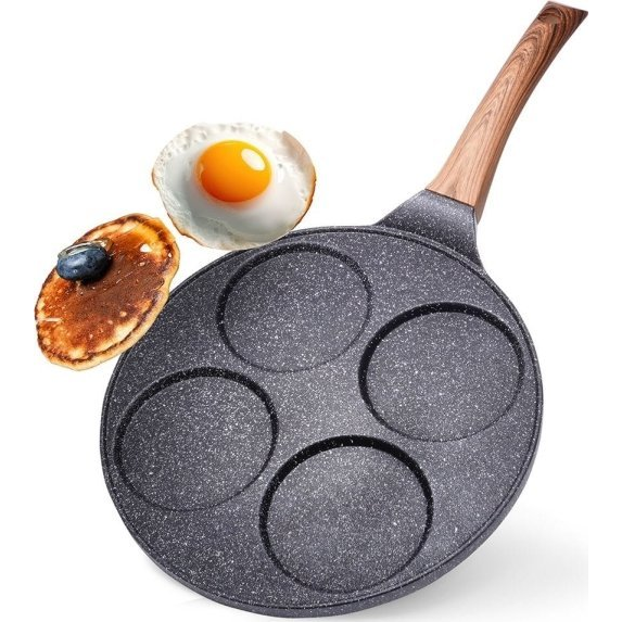 GRANITNA PONEV ZA 4 JAJČKA BLACK&WOOD 199006