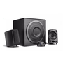 WaveMaster MOODY BT 2.1 csatornás aktív hangszórórendszer fekete (66206)