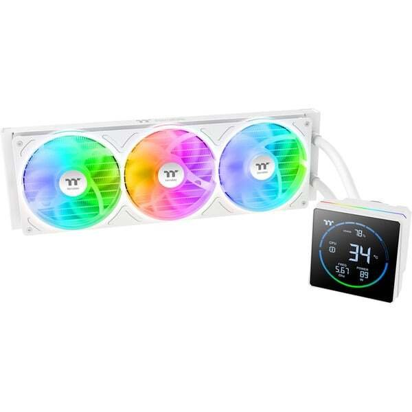 K Thermaltake TH360-S V3 ARGB Sync AIO Snow Edition
