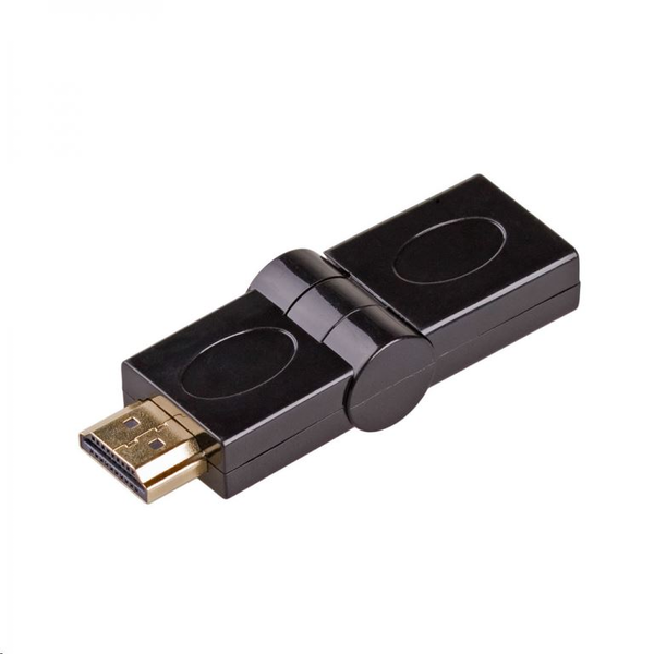 HDMI-M adaptér - HDMI-F Akyga AK-AD-40 černý