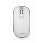 Безжична мишка Gembird MUSW-4B-06-WS, 1600 dpi, Бял/Сребрист