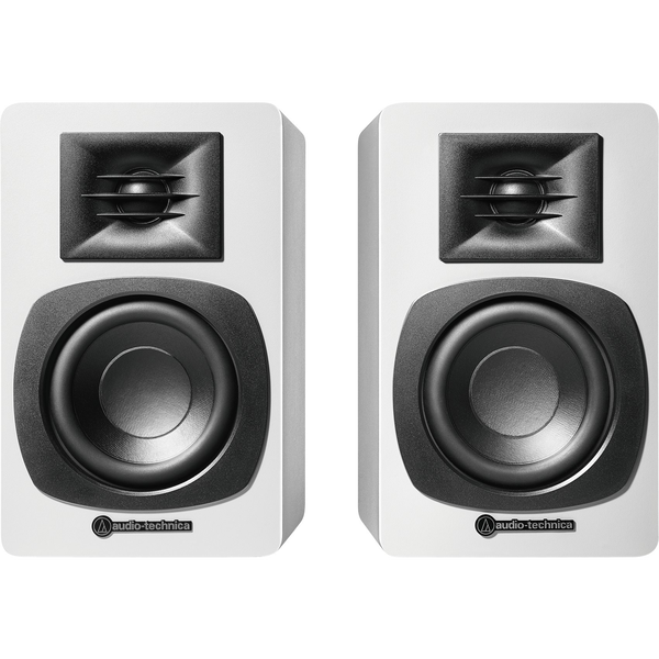 Aktive Regallautsprecher AT-SP3X (weiß, Bluetooth)