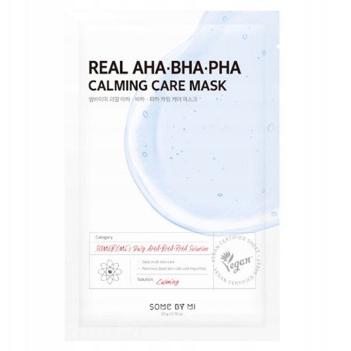 SOME BY MI Real AHA BHA PHA Calming Care Mask 20 g