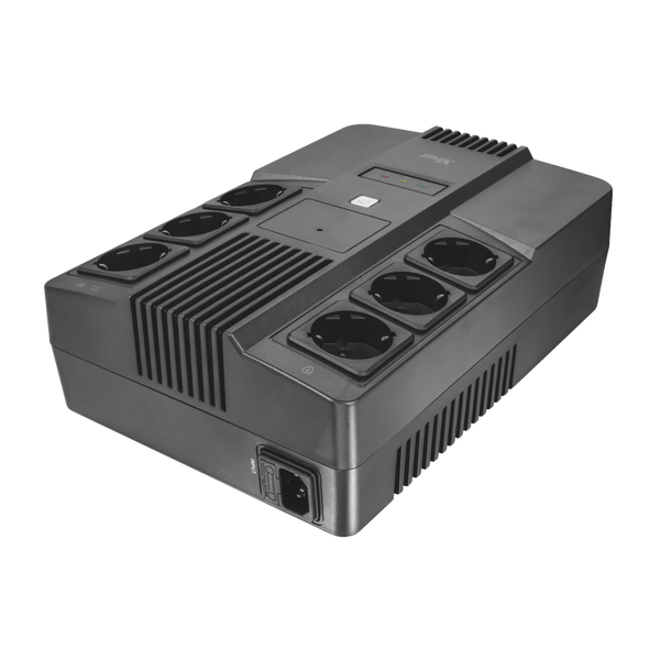 Trust Maxxon UPS 0,8 kVA 6 AC-uitgang(en)