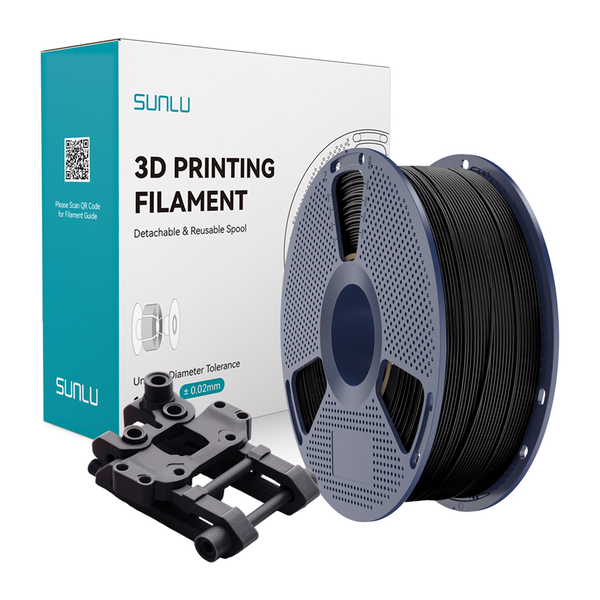 SUNLU ABS filament fekete 102 g/cm³ ABS B