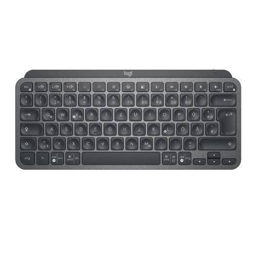 Logitech MX Keys Mini tastatur Kontor RF trådløs + Bluetooth QWERTZ Schweizisk Grafit