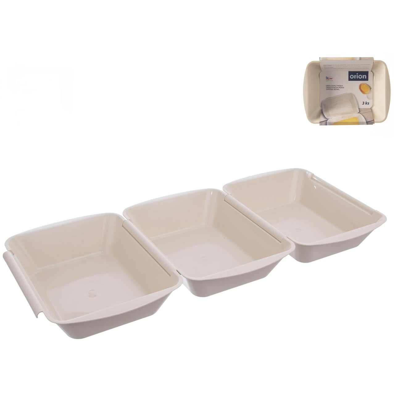 ORION Bowl UH panírozó készlet 3 db (128372)