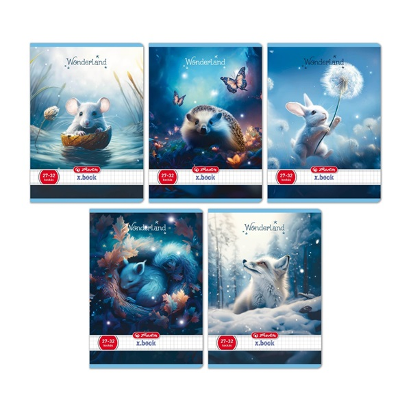 Herlitz Wonderland A5 27-32 kockás füzet (400200759)