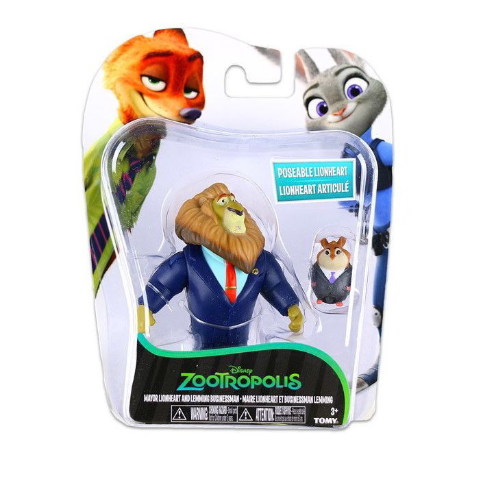 Tomy Zootropolis: Állati nagy balhé alapfigurák többféle (L70901)