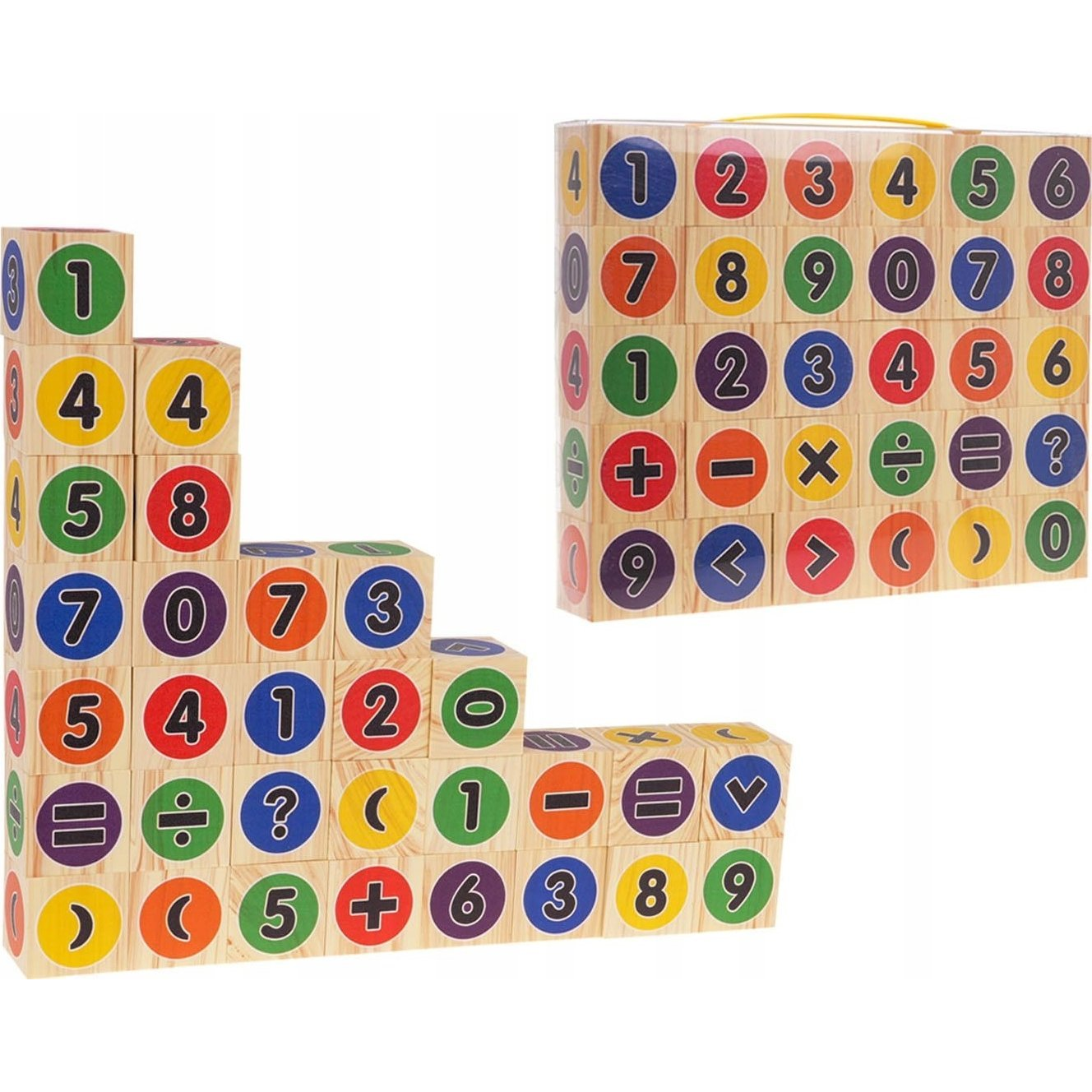 Oem Oktatási Blokk Készlet, 30 Db, 5X5x5cm, Tarka (RA-ZDR.TH-86300-0)