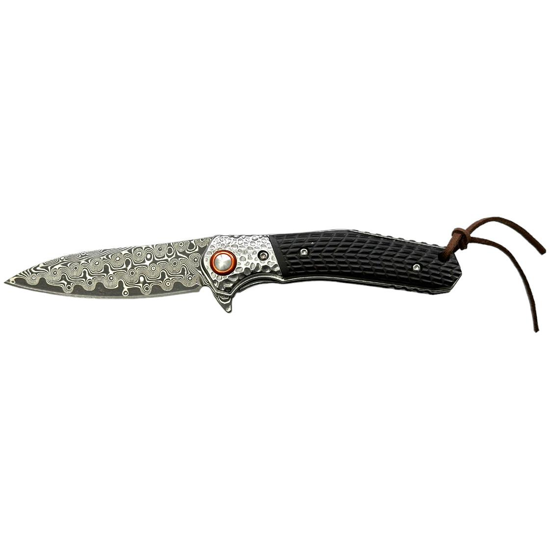 MaceMaker Tenacious Black Sanmai Flip Knife (7648)