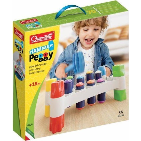 Quercetti Peggy Kalapácsos Ügyességi Játék (491256)