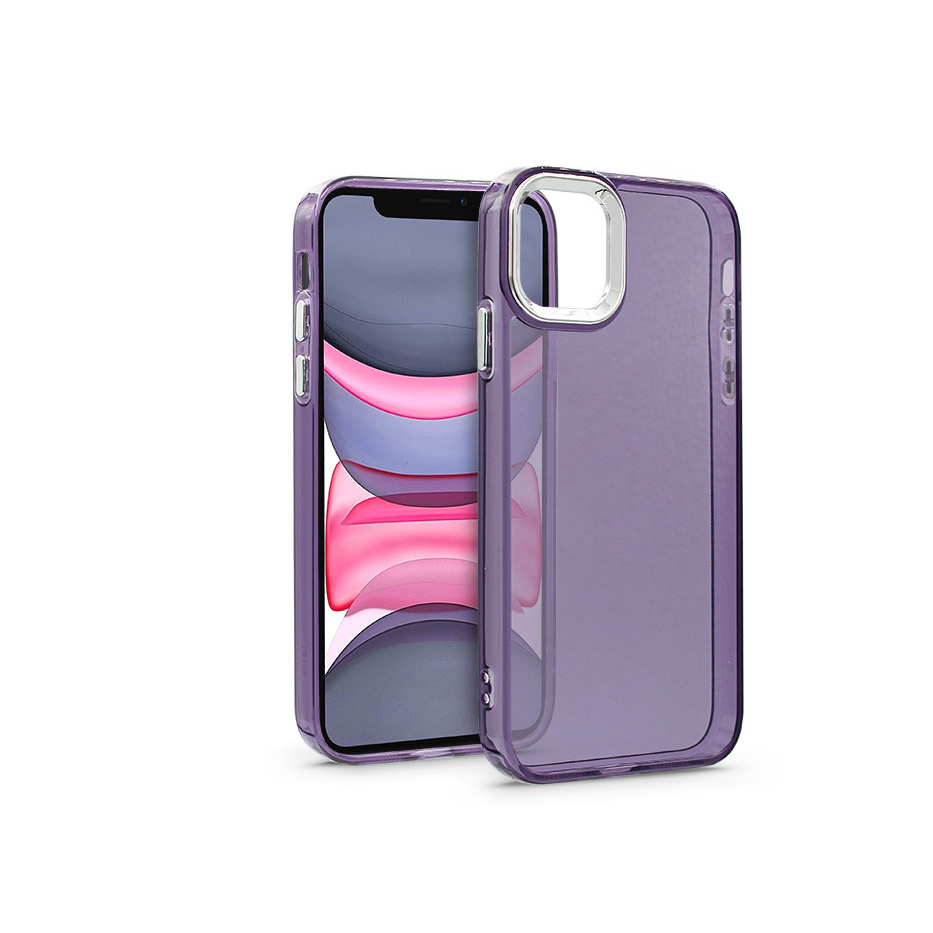 Apple iPhone 11 szilikon hátlap - Pearl - lila (HF270338)