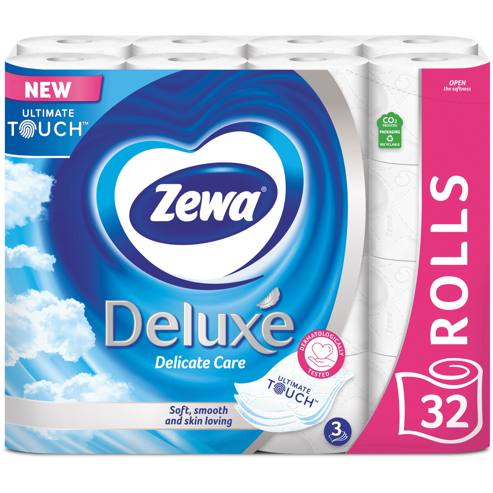 ZEWA Deluxe Delicate Care (32 darab) (7322541343181)