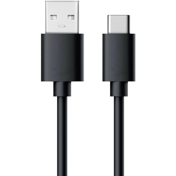 RealPower Datenkabel     schwarz    USB-A auf USB-C