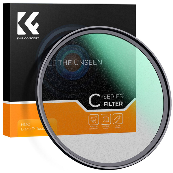 K-F CONCEPT C Series Black Mist 1/2 lágyító szűrő 77mm