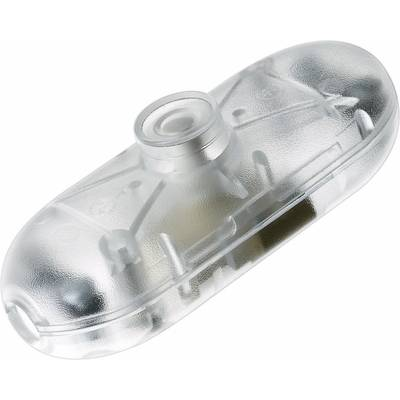 interBär 1 pólusú zsinórkapcsoló, 2 A 250 V/AC, átlátszó (5044-000.01)