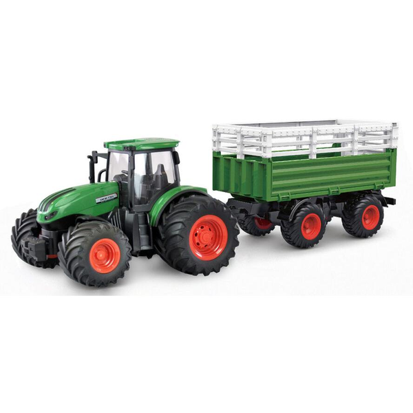 Amewi Távirányítós traktor tehénszállítóval - Zöld