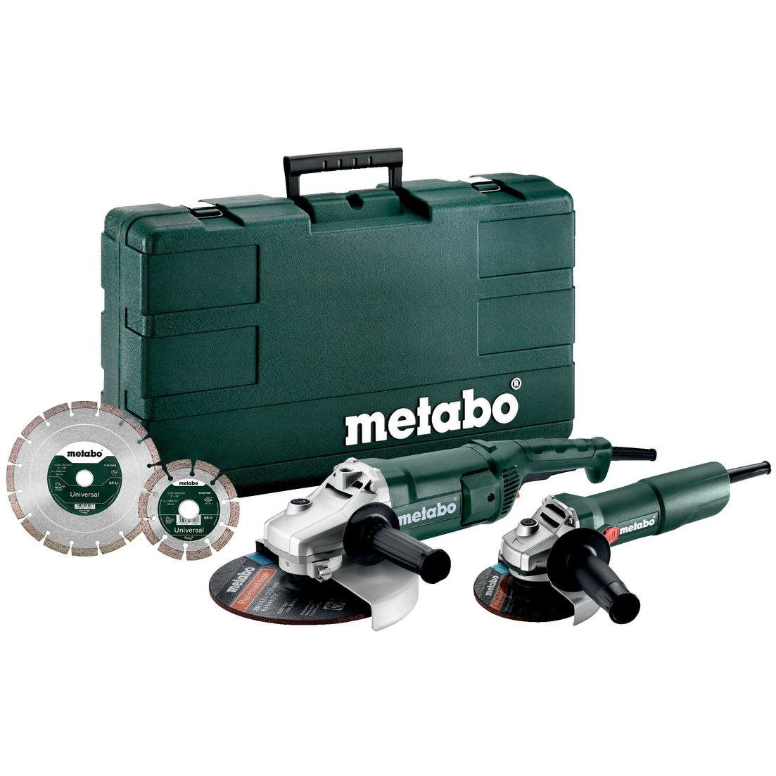 Metabo ComboSet WE 2200-230+W 750-125+2 Gíyémánt tárcsák (685172510)
