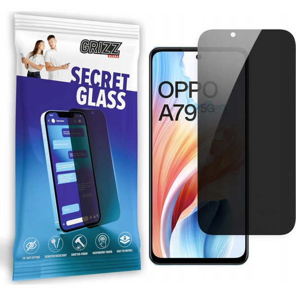  GrizzGlass Szkło prywatyzujące GrizzGlass SecretGlass do Oppo A79