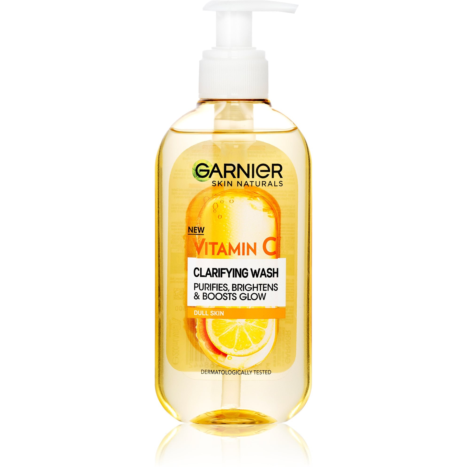 GARNIER Skin Naturals világosító, tisztító gél C-vitaminnal, 200 ml (3600542468442)