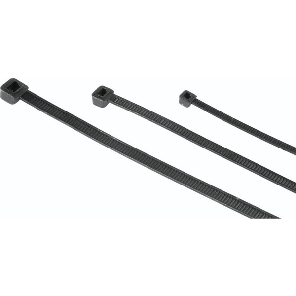 Hama 00221002 fascetta Fascetta con gancio e anello Plastica Nero 150 pz