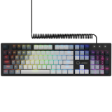 LORGAR Azar 514 Wired mechanical gaming keyboard RGB backlight 1680000 color variations 18 mode keys number: 104 50M clicks linear