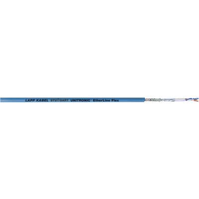 LAPP 2170299-1 Hálózati kábel CAT 5e SF/UTP 4 x 2 x 0.12 mm2 Kék méteráru (2170299-1)