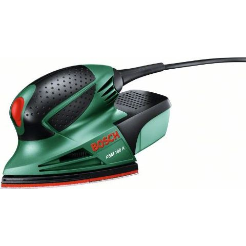 Bosch PSM 100 A Мултишлайф 26000 OPM Черен, Зелен, Червен