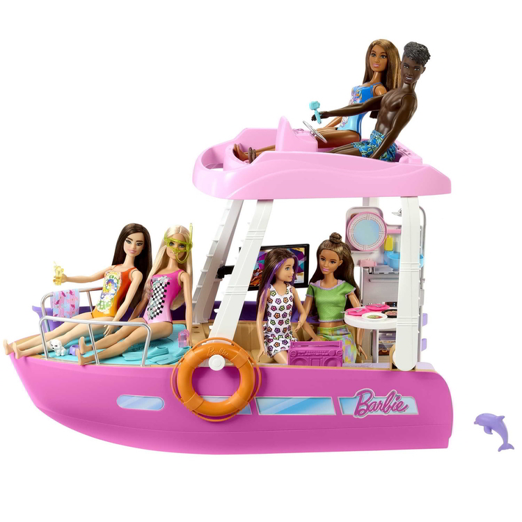 Mattel Barbie: Álomhajó kiegészítő készlet Barbie babához (HJV37)