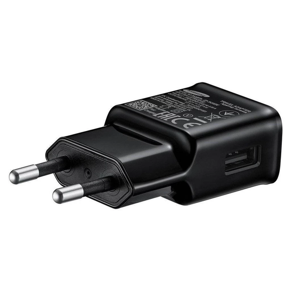 EP-TA200EBE Samsung USB-A 15W utazási töltő fekete - csomagolás nélküli gyártói