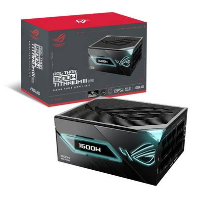 Захранване ASUS ROG -THOR-1600T3-GAMING-EVO 1600 W — 90YE00VB-B0NA00