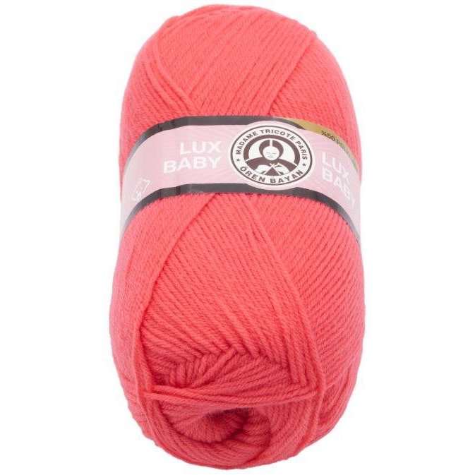 LUX BABY 100 g - 002 világospiros (6892)