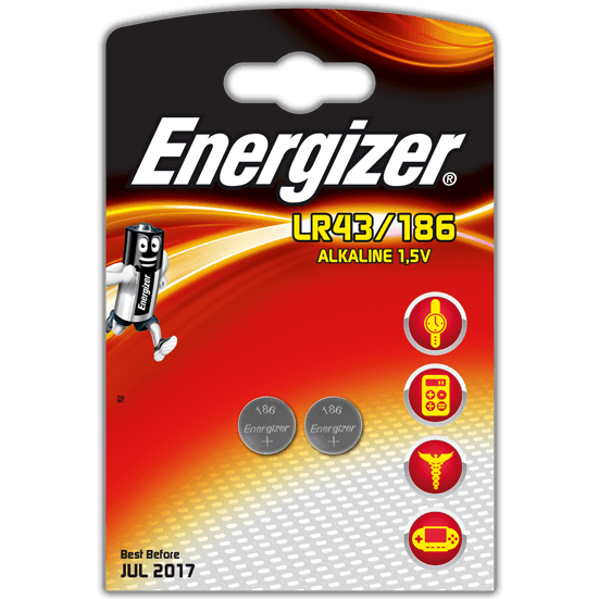 ELM-Gombelem LR43 Energizer 2db (7638900393194)