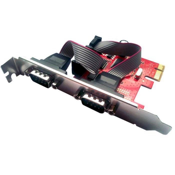 Unitek Y-7504 2x RS-232 PCI-E Vezérlő kártya (Y-7504)