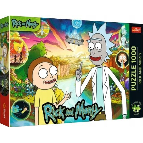Trefl 1000 db-os Premium Plus Puzzle - Rick és Morty (10838)