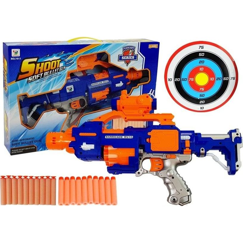 Szivacs Golyós Puska - Céltáblával (5078)