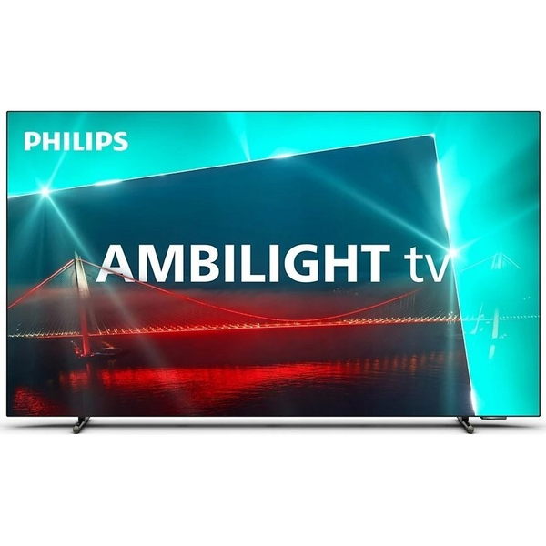 Philips 55OLED708/12 Televisor 139,7 cm (55") 4K Ultra HD Smart TV Wifi Gris, Metálico 900 cd / m²
