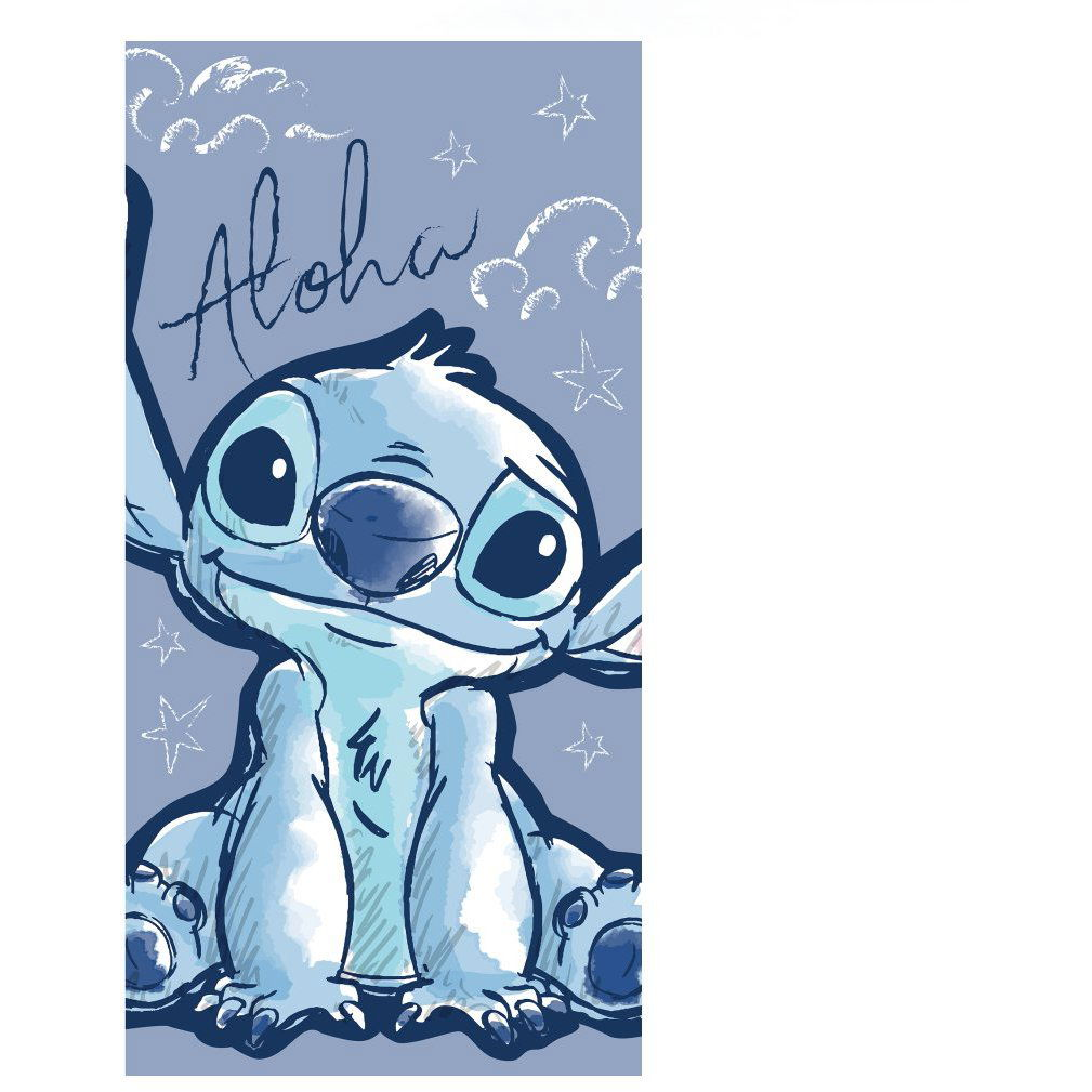 Jerry Fabrics Törölköző, Lilo és Stitch Aloha, 70 × 140 cm (8592753040997)