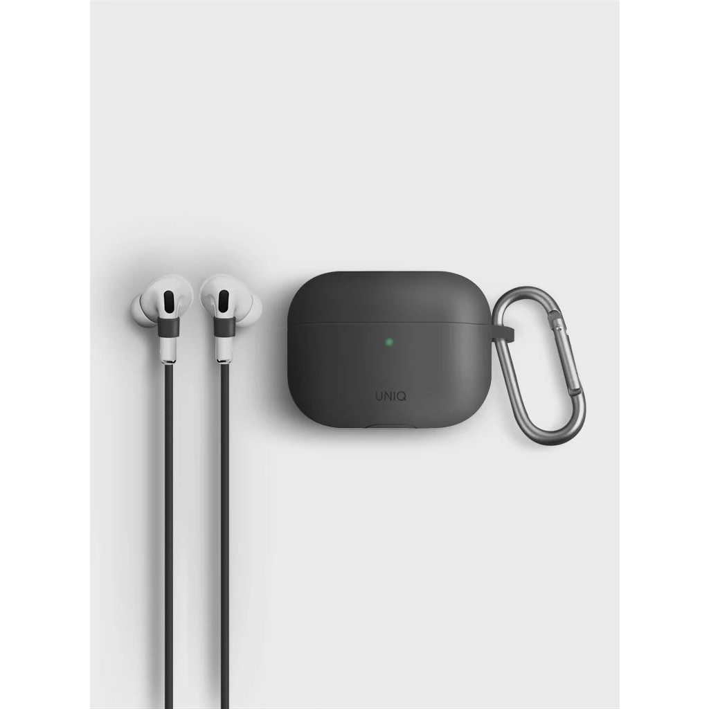 Uniq Vencer Apple AirPods Pro tok + nyakbaakasztó szürke (46579) (u46579)