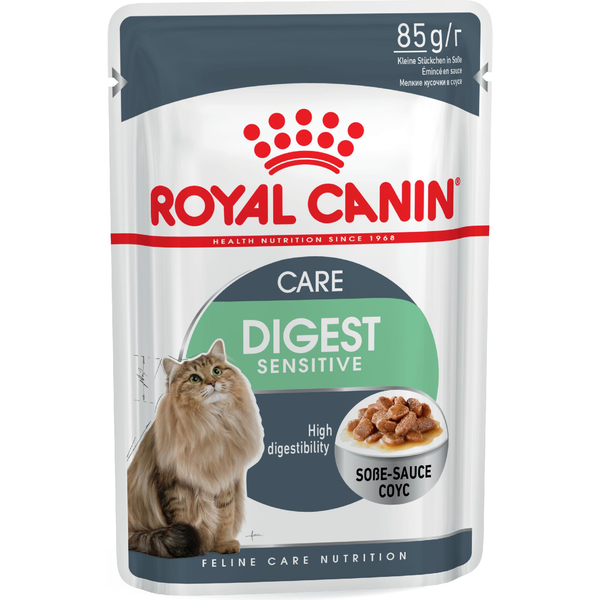 Royal Canin Digestive Care - Szószos Nedves Táp Érzékeny Emésztésű Felnőtt Macskák Részére  85 G