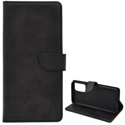 Gigapack Xiaomi Redmi 10C bőr hatású tok fekete (GP-115236) (GP-115236)