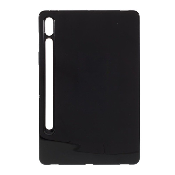 Szilikon telefonvédő (matt) FEKETE [Samsung Galaxy Tab S8 LTE (SM-X706)] (5996591001500)