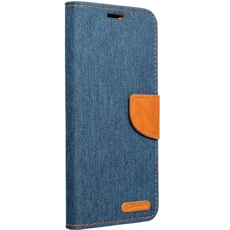 Samsung Galaxy S24 SM-S921, Oldalra nyíló tok, stand, Canvas Book, kék (5903396232329)