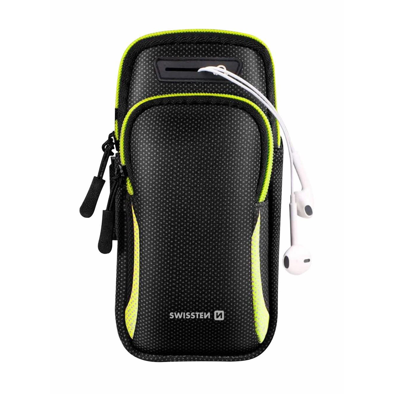 Swissten Armbag fekete tok (32903500)